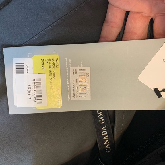 Graphite Canada Goose Sanford parka - Picture 4 of 6